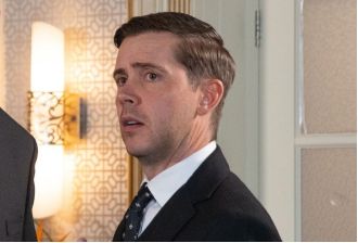 Actor from Coronation Street discusses his role in two soap operas simultaneously.