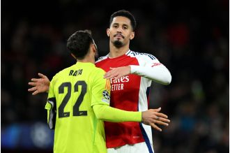 Saliba picks four teams for Champions League knockouts.