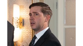 Actor from Coronation Street discusses his role in two soap operas simultaneously.