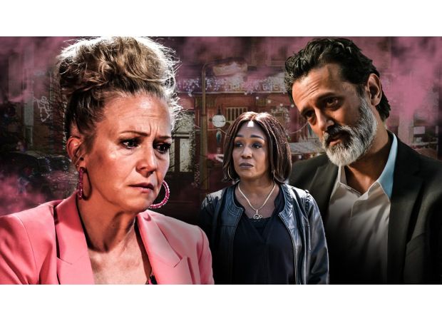 Linda in EastEnders faces a tragic horror when Nish seeks revenge in an aggressive manner.