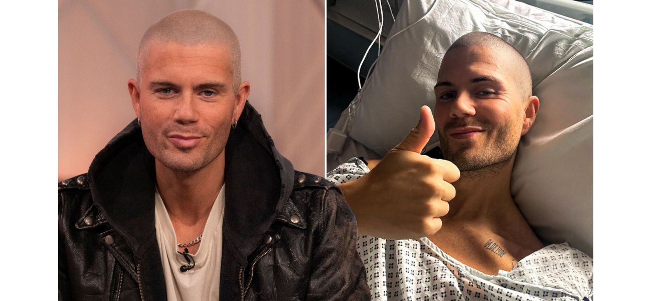 Max George is in the hospital for Christmas due to worrying heart problems.