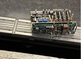 Strange contraption discovered in London subway causing confusion among travelers.