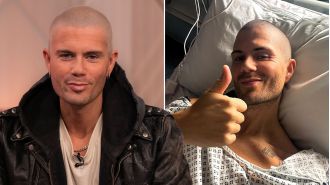 Max George is hospitalized over Christmas due to worrying heart problems.