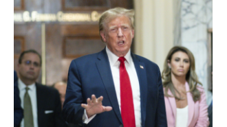 Trump named most influential person by Time, rings bell to open NYSE