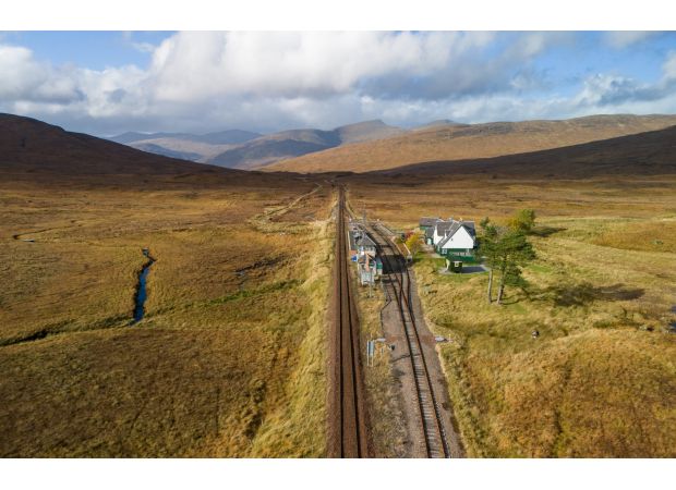 A new train station in the UK, located at 1,300ft, is attracting attention from celebrities.