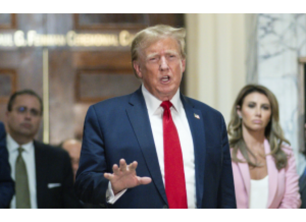 Trump named most influential person by Time, rings bell to open NYSE