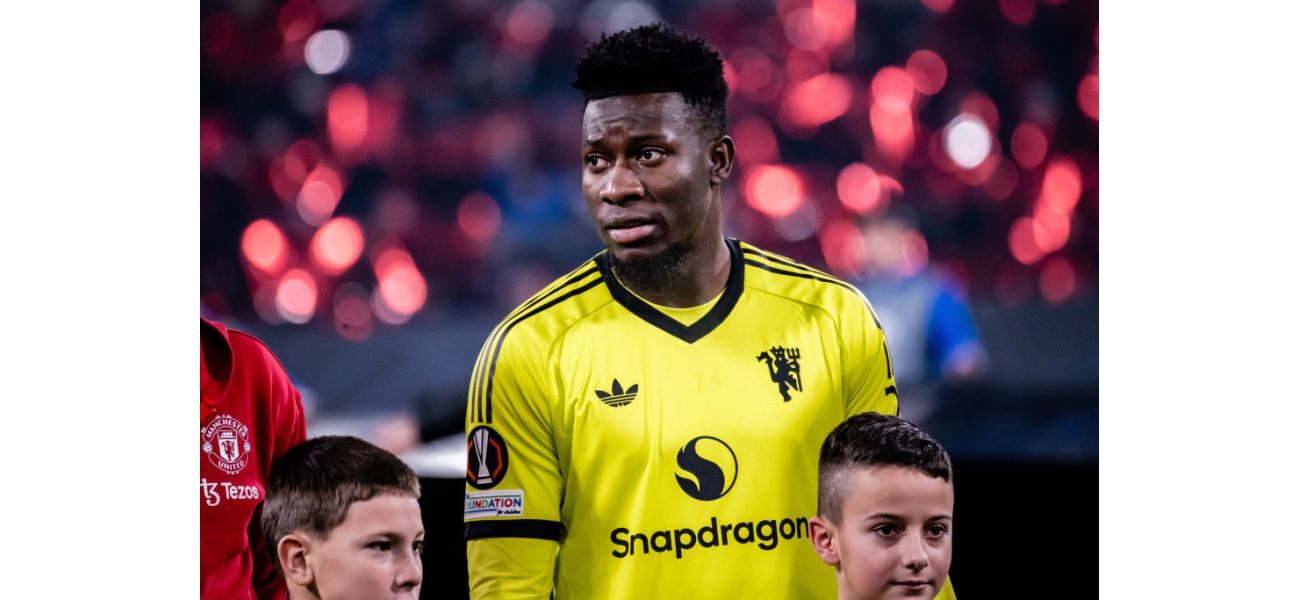 Another Man Utd player accused of causing mistake by Andre Onana in Europa League