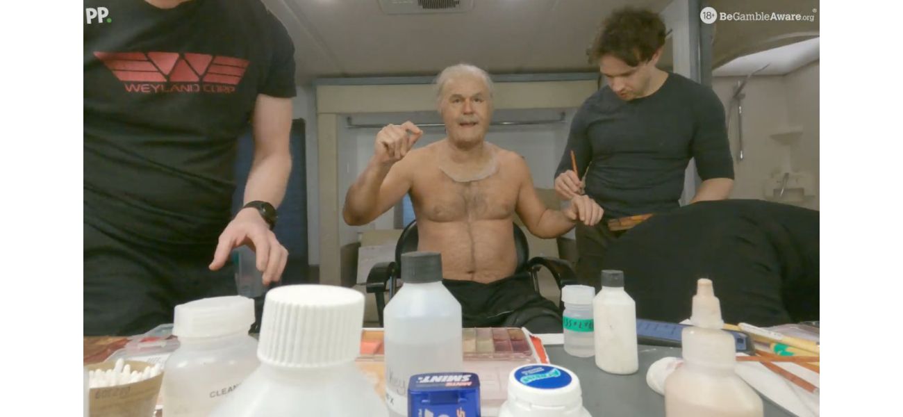 Former EastEnders star, now 47, looks completely different as an elderly character in upcoming project.