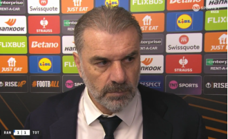 Postecoglou criticizes Tottenham player after team draws against Rangers.