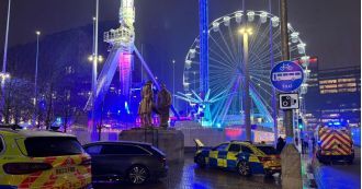 Many injured in Christmas fairground ride accident.