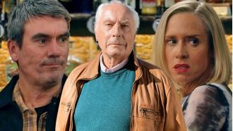 Unexpected character uncovers secret between Emmerdale's Cain and Ruby, leading to a twist in the storyline.