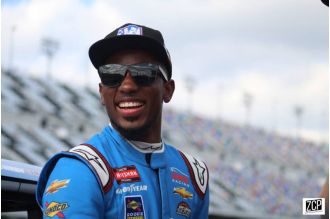 Rajah Caruth, a NASCAR driver, to complete WSSU Motorsports Program.