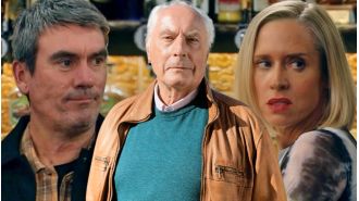 Unexpected character uncovers secret between Emmerdale's Cain and Ruby, leading to a twist in the storyline.