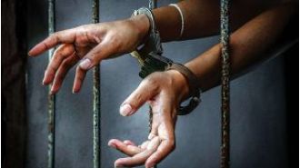 A young person arrested for sexually assaulting their sister-in-law.