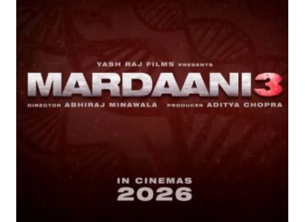 New film 'Mardaani 3' featuring Rani Mukerji is described as intense and violent, set for release in 2026.