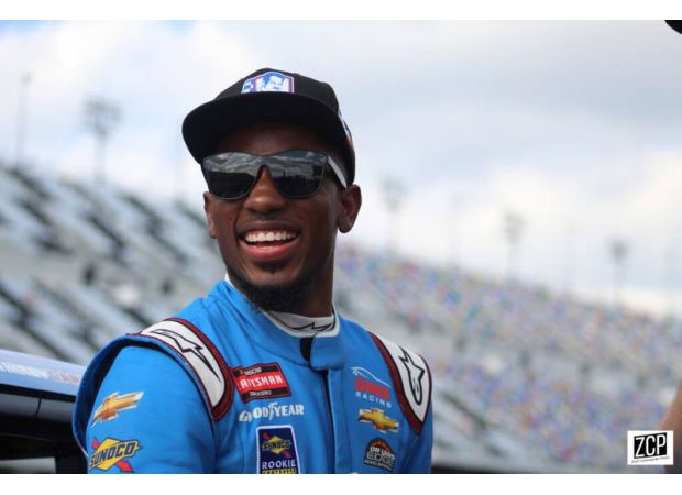 Rajah Caruth, a NASCAR driver, to complete WSSU Motorsports Program.