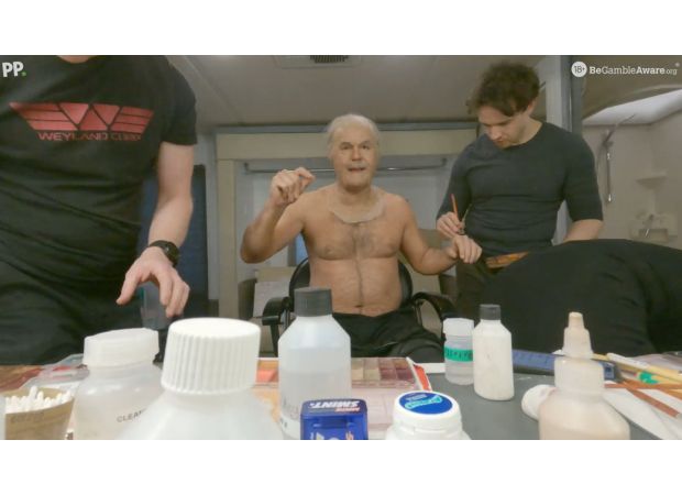 Former EastEnders star, now 47, looks completely different as an elderly character in upcoming project.