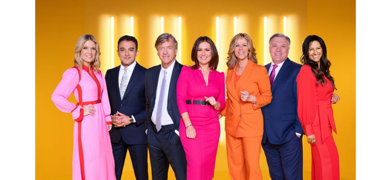 An ITV personality confesses to separating from her spouse a decade ago, while being 7 months pregnant.