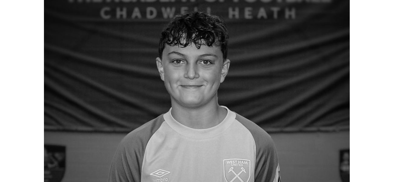 15-year-old Oscar Fairs, a promising young goalkeeper from West Ham's academy, has passed away.