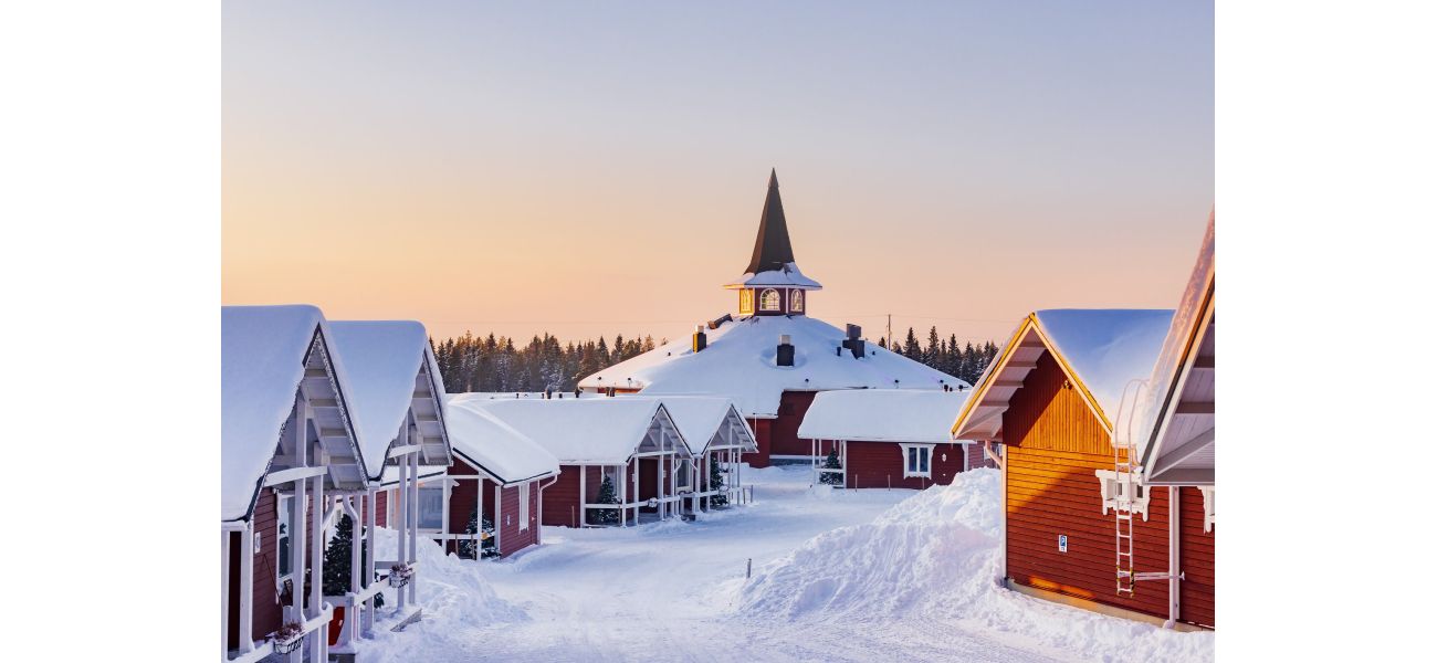 Santa's hometown in Lapland is facing chaos as it is flooded with tourists, causing confusion and disarray.