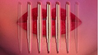 Rediscover your love for red lipstick with one Sculpted by Aimee product this Christmas.