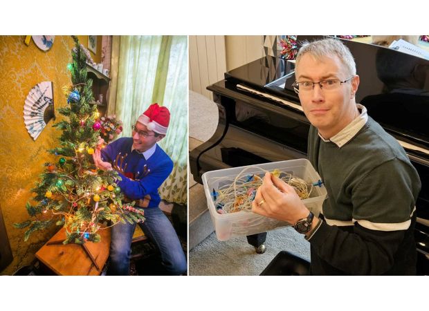 The UK's oldest Christmas lights, which have been in use for 54 years, have stopped working for the first time.