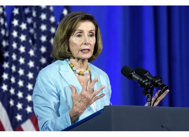 Nancy Pelosi hospitalized in Luxembourg due to injury.