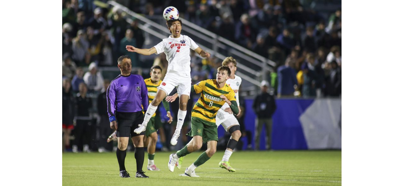 Vermont evens game, defeats DU in penalties to move on to College Cup final.
