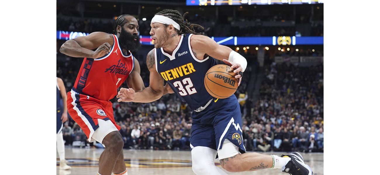 Murray overcomes injury concern, scores 20 as Nuggets beat Clippers in rescheduled game.