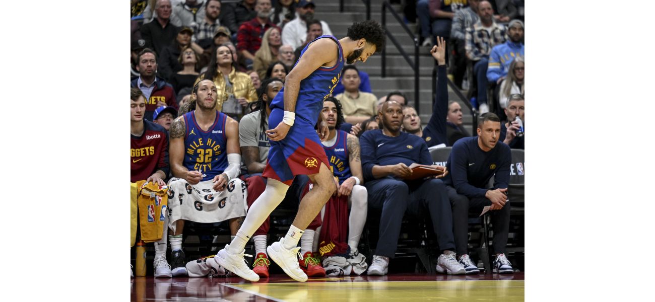 Jamal Murray, Nuggets PG, admits to having plantar fasciitis.