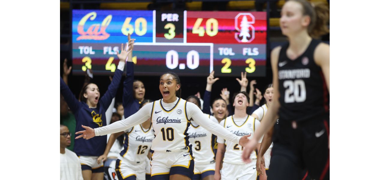 Cal beats Stanford by biggest margin in 42 years thanks to 18 3-pointers, breaking program record.