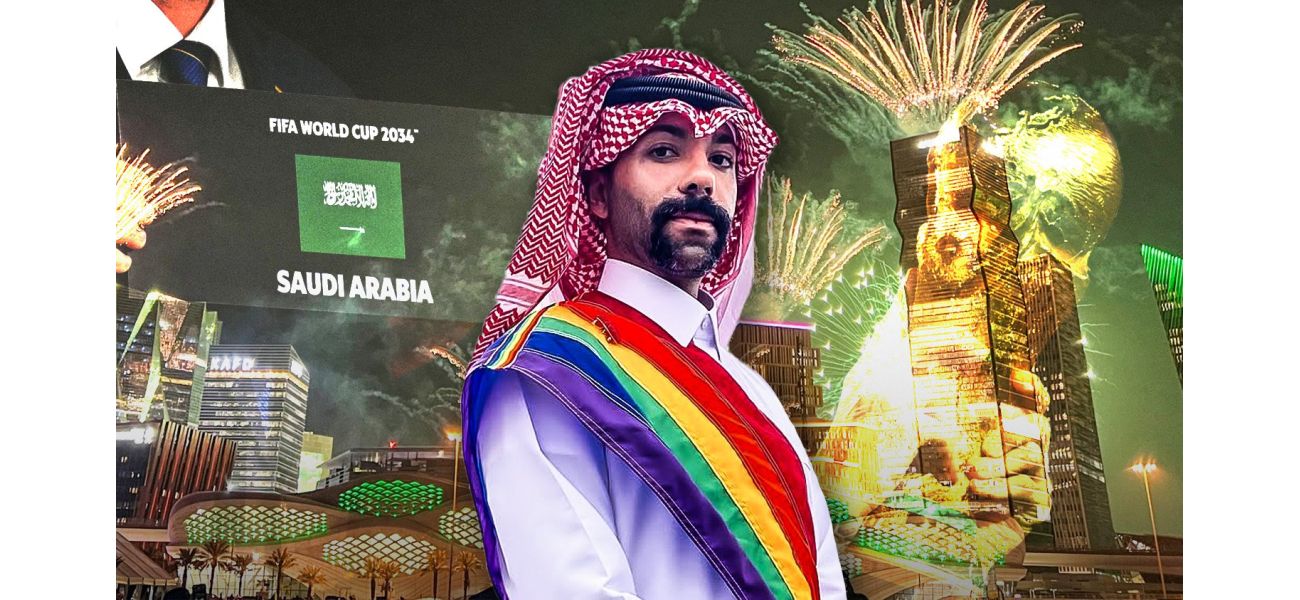 Saudi World Cup is a way to mask homophobia, says victim.