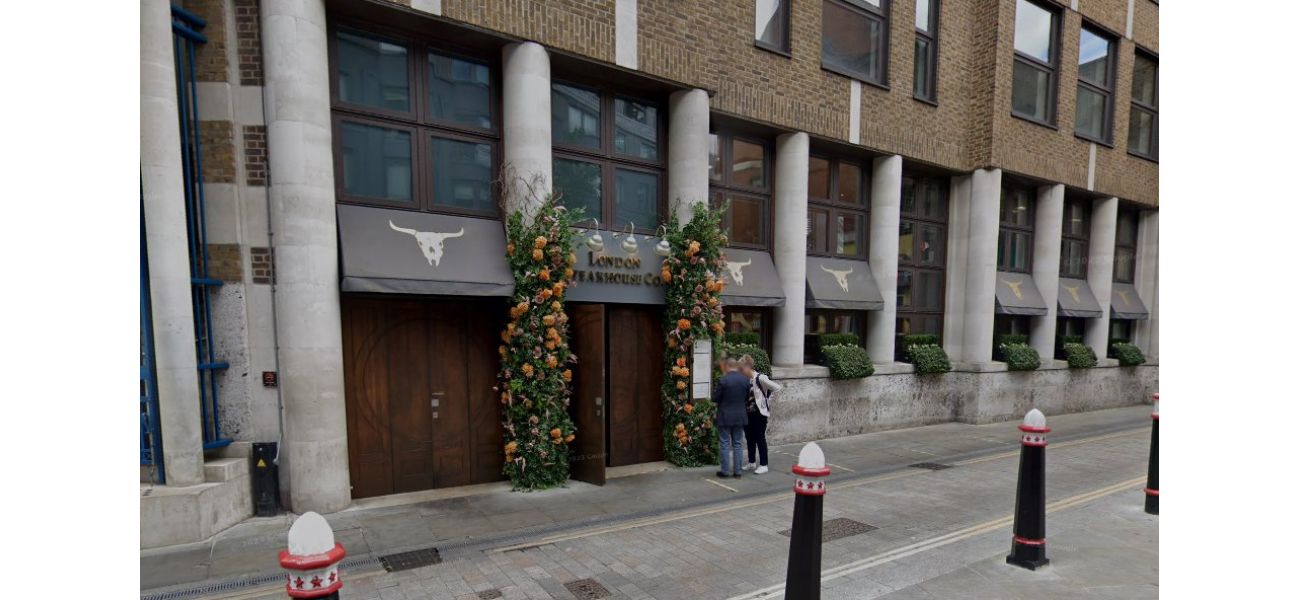 Famous London eatery now charging for napkins, despite already expensive £93 steaks.