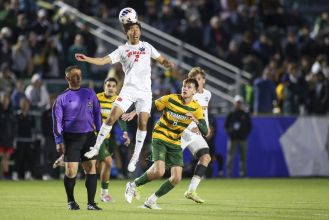 Vermont evens game, defeats DU in penalties to move on to College Cup final.