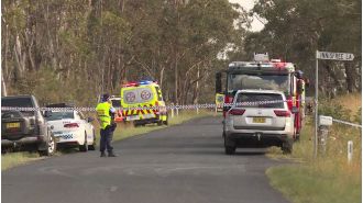 A bike rider passed away following a collision while competing in a race on the Northern Tablelands in NSW.