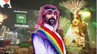 Saudi World Cup is a way to mask homophobia, says victim.