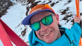 One day ago, a man disappeared while skiing by himself in Scotland.