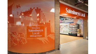Sainsbury's has launched their first UK airport store.