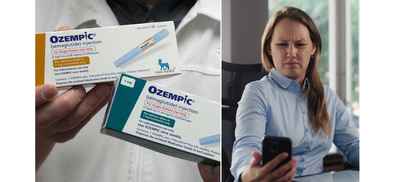Ozempic, a drug for weight loss, may cause vision problems.