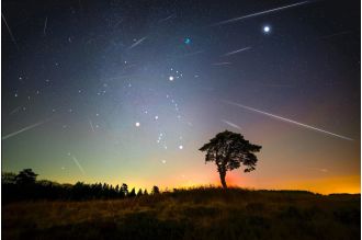 Where and when to watch the Geminid meteor shower tonight.