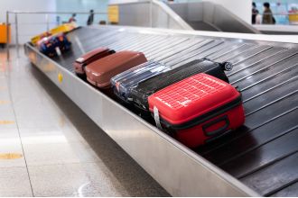 Airline providing a service for passengers who don't want to carry their luggage by delivering it on the same day.