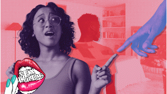 A first orgasm while cheating on a boyfriend of nine years.