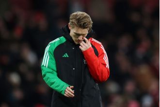 Arteta clarifies reasons for replacing Odegaard and Rice during Everton match.