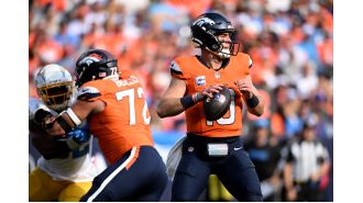 Is Garett Bolles' $82 million contract worth it? According to QB Bo Nix, it is.