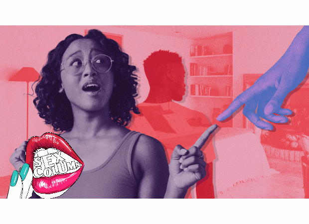 A first orgasm while cheating on a boyfriend of nine years.