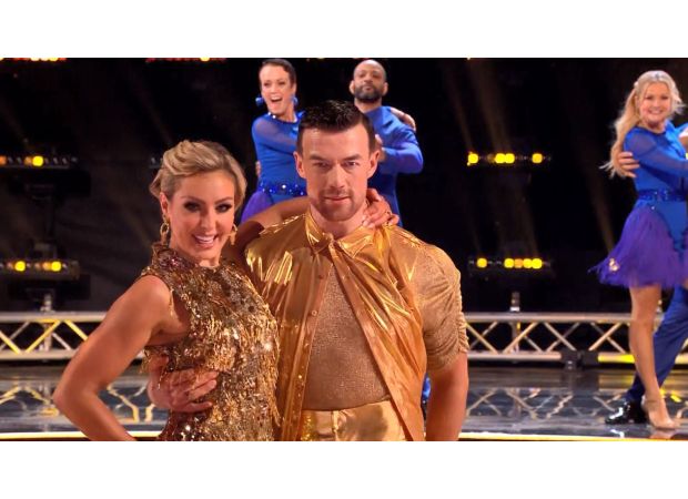 Amy Dowden comes back to Strictly Come Dancing after getting injured and makes a successful comeback.