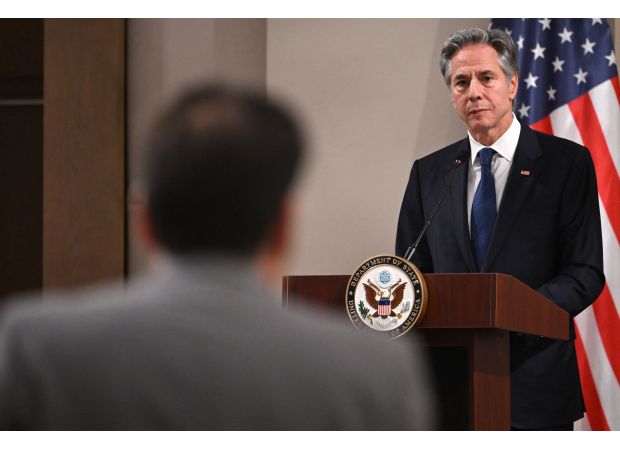 US officials have spoken to Syrian rebels, according to Blinken.