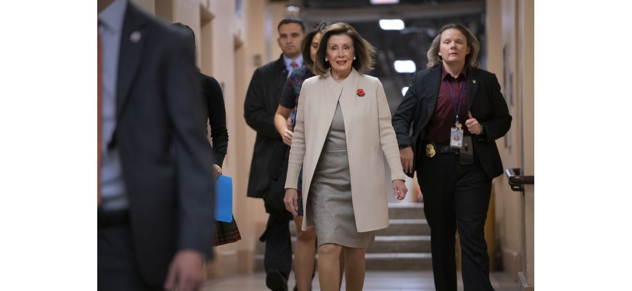 Pelosi undergoes hip surgery in Germany following fall.