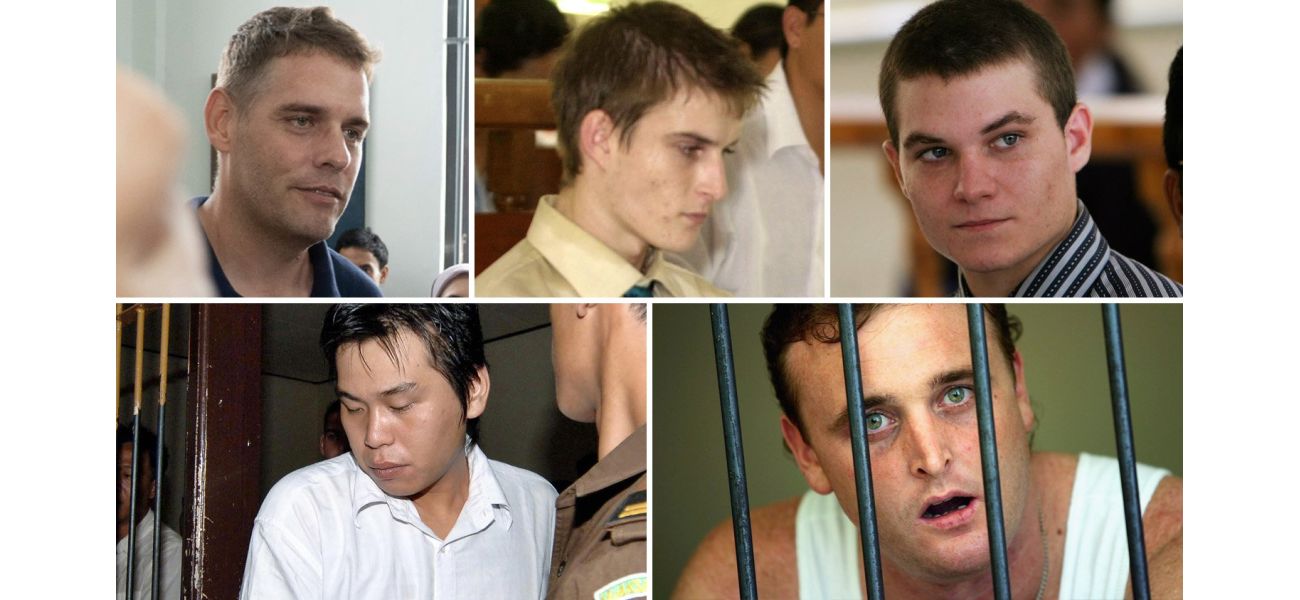 Drug smugglers known as the 'Bali Nine' are back in their home country after attempting to transport £2 million worth of heroin.