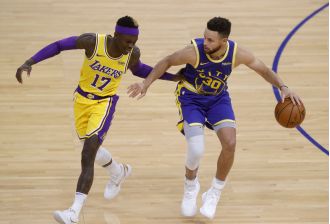 Kurtenbach says the Warriors got Schröder, but Curry isn't satisfied with just a good deal.